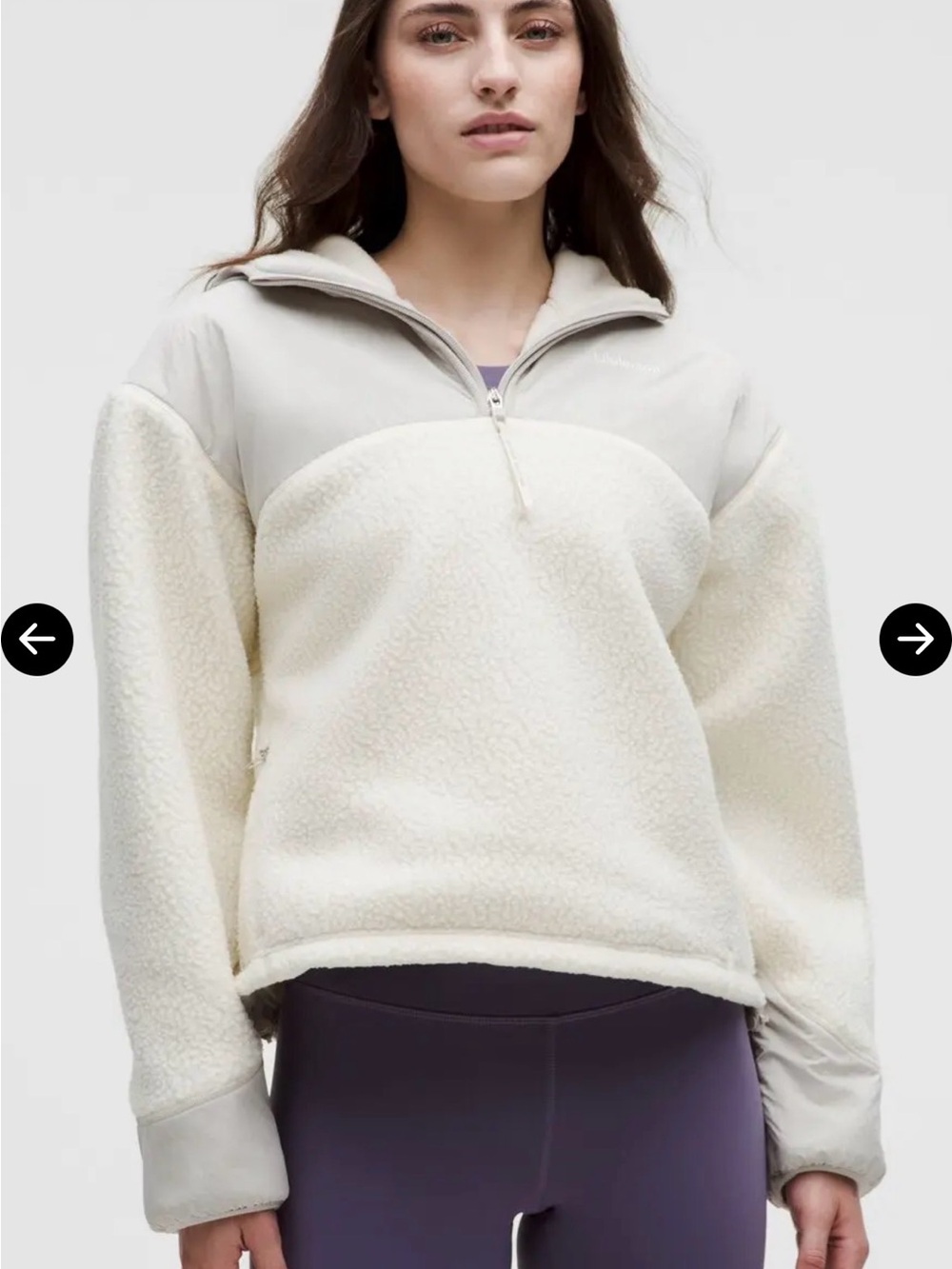 Lululemon High Pile Hooded Fleece Jacket